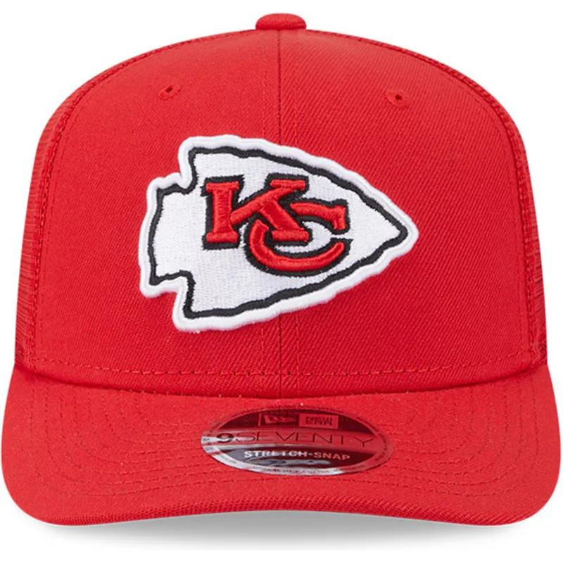 petten-gebogen-rood-snapback-9seventy-stretch-snap-evergreen-van-kansas-city-chiefs-nfl-van-new-era