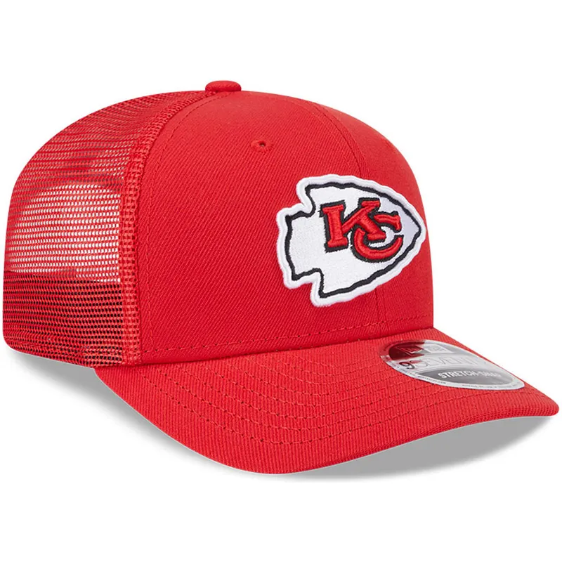 petten-gebogen-rood-snapback-9seventy-stretch-snap-evergreen-van-kansas-city-chiefs-nfl-van-new-era