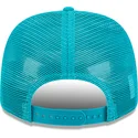 casquette-trucker-bleue-9seventy-stretch-snap-evergreen-miami-dolphins-nfl-new-era