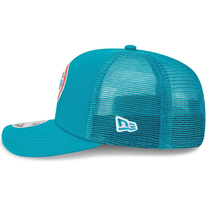 gorra-trucker-azul-9seventy-stretch-snap-evergreen-helmet-de-miami-dolphins-nfl-de-new-era