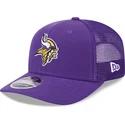 petten-gebogen-violet-snapback-9seventy-stretch-snap-evergreen-van-minnesota-vikings-nfl-van-new-era