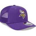 cappellino-trucker-viola-9seventy-stretch-snap-evergreen-dei-minnesota-vikings-nfl-di-new-era