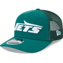 casquette-trucker-verte-9seventy-stretch-snap-evergreen-new-york-jets-nfl-new-era