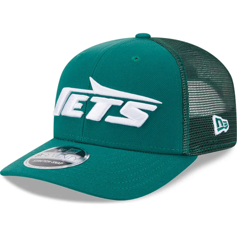 casquette-trucker-verte-9seventy-stretch-snap-evergreen-new-york-jets-nfl-new-era