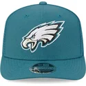 petten-gebogen-groen-snapback-9seventy-stretch-snap-evergreen-van-philadelphia-eagles-nfl-van-new-era