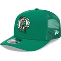 cappellino-trucker-verde-9seventy-stretch-snap-evergreen-dei-boston-celtics-nba-di-new-era