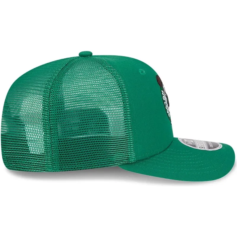 gron-trucker-kasket-9seventy-stretch-snap-evergreen-fra-boston-celtics-nba-fra-new-era