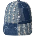 petten-gebogen-blauw-verstelbaar-denim-mashup-medium-blue-van-kangol