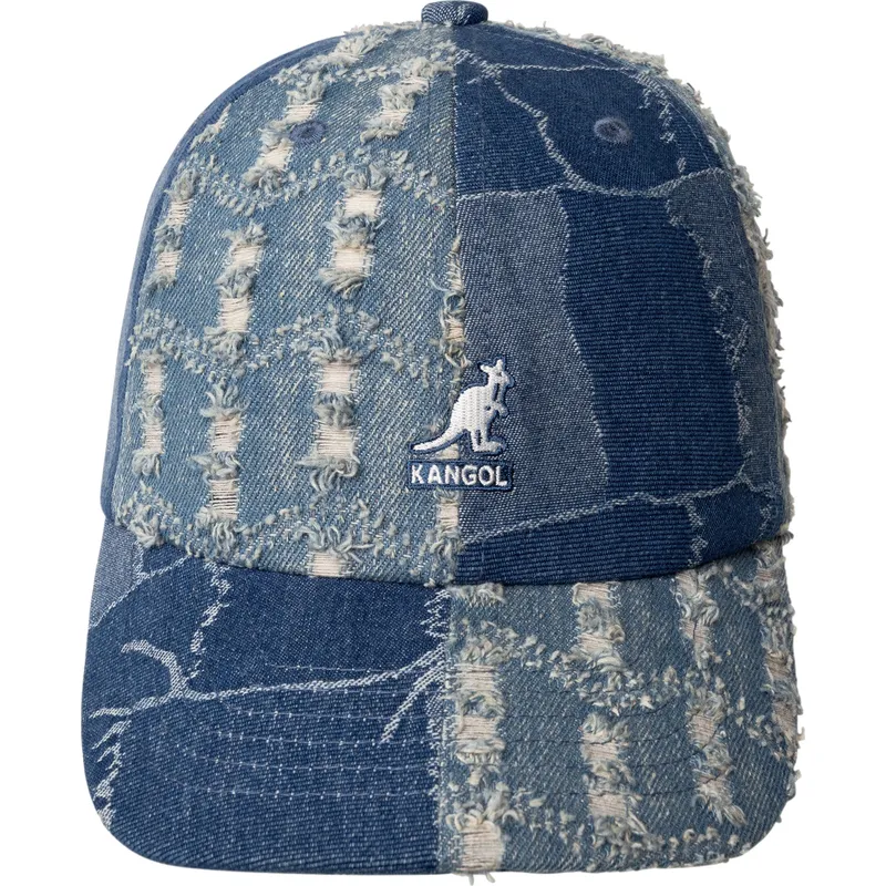 justerbar-bla-buet-kasket-denim-mashup-medium-blue-fra-kangol