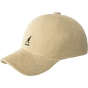 gorra-curva-beige-ajustable-bamboo-adj-spacecap-de-kangol