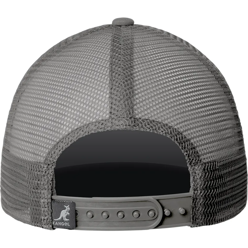 petten-gebogen-grijs-snapback-fine-print-van-kangol petten-gebogen-grijs-snapback-fine-print-van-kangol