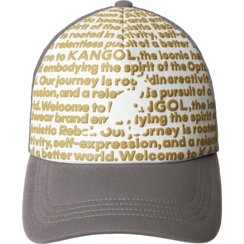 petten-gebogen-grijs-snapback-fine-print-van-kangol petten-gebogen-grijs-snapback-fine-print-van-kangol