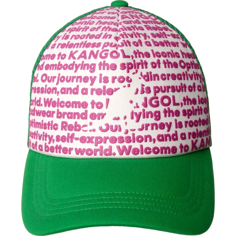 petten-gebogen-groen-snapback-van-kangol