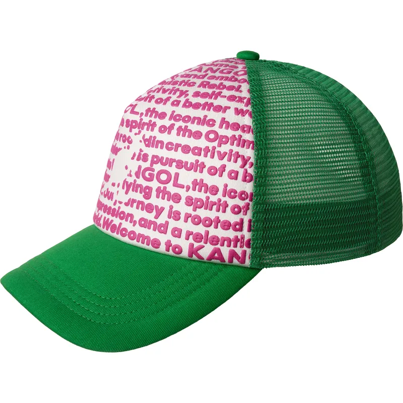 petten-gebogen-groen-snapback-van-kangol