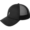 petten-gebogen-zwart-snapback-van-kangol