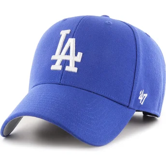 Niebieska regulowana czapka z daszkiem MVP Los Angeles Dodgers MLB od 47 Brand