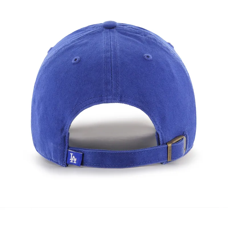 cappellino-curvo-blu-dei-los-angeles-dodgers-mlb-clean-up-di-47-brand