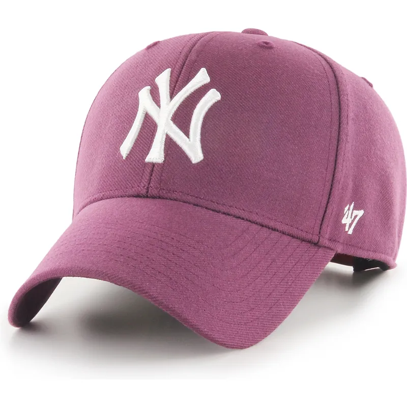 gorra-curva-granate-snapback-mvp-de-new-york-yankees-mlb-de-47-brand
