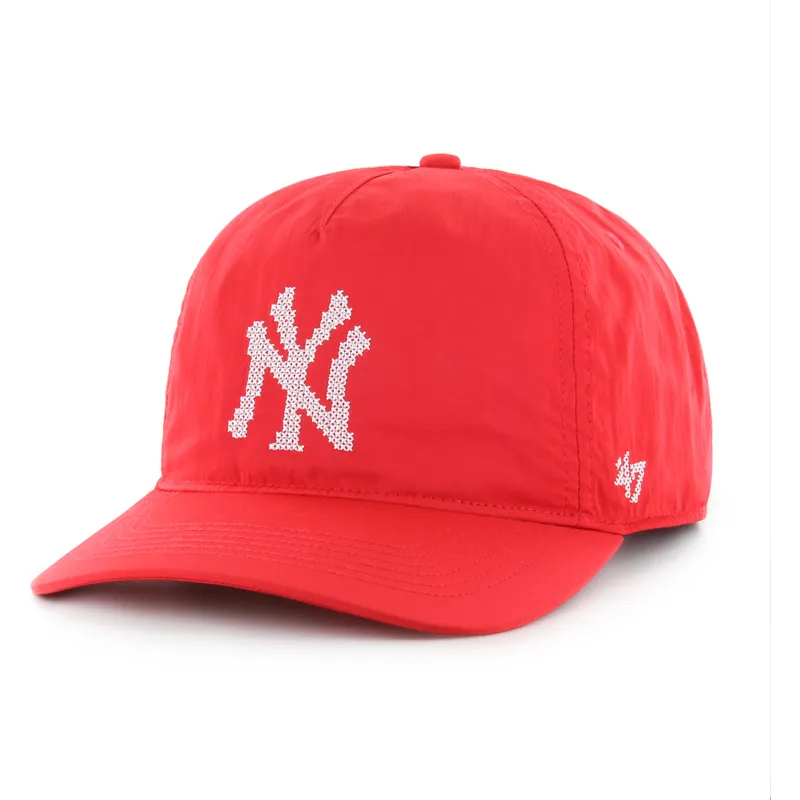 petten-gebogen-rood-snapback-hitch-lc-eight-bit-hero-van-new-york-yankees-mlb-van-47-brand petten-gebogen-rood-snapback-hitch-lc-eight-bit-hero-van-new-york-yankees-mlb-van-47-brand