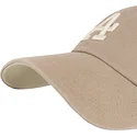 petten-gebogen-bruin-verstelbare-band-clean-up-ballpark-portabella-van-los-angeles-dodgers-mlb-van-47-brand