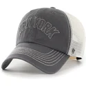 cappellino-trucker-nero-clean-up-trailer-script-mesh-dei-new-york-yankees-mlb-di-47-brand