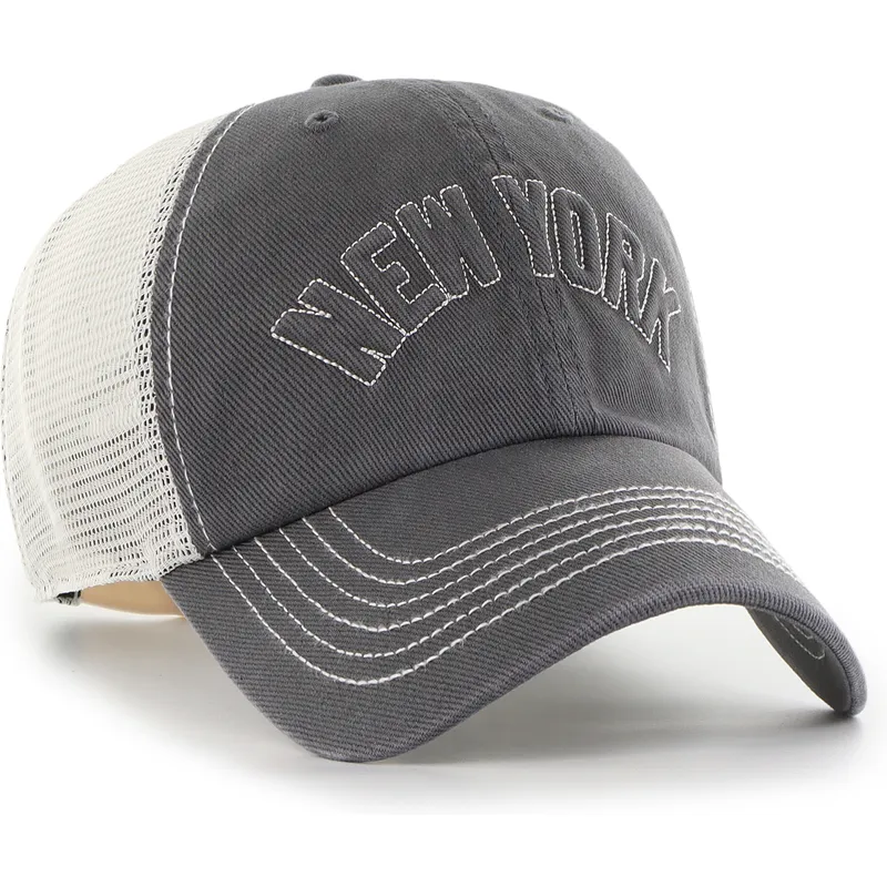 trucker-kasket-sort-clean-up-trailer-script-mesh-fra-new-york-yankees-mlb-fra-47-brand