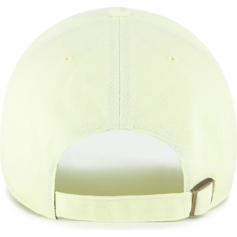 petten-gebogen-geel-verstelbare-band-clean-up-no-loop-label-van-new-york-yankees-mlb-van-47-brand