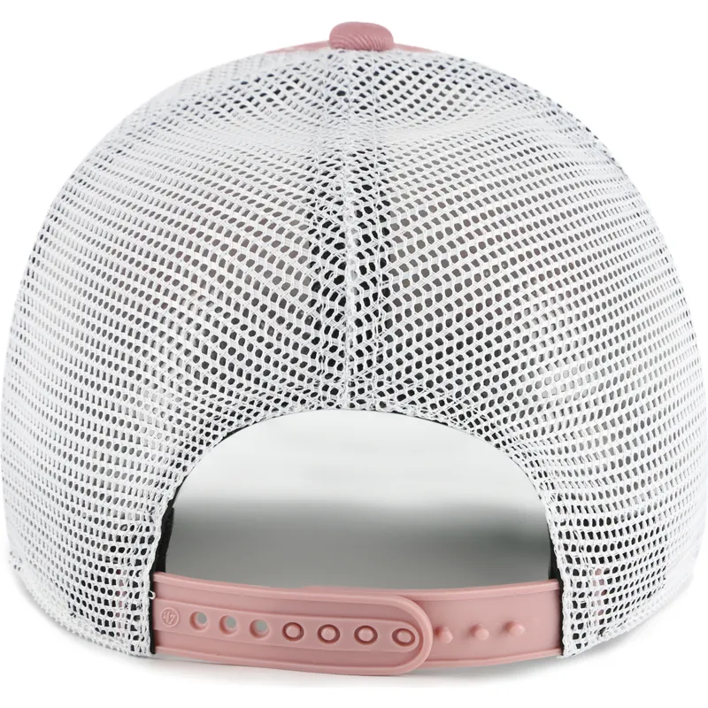 cappellino-trucker-rosa-clean-up-trawler-dei-new-york-yankees-mlb-di-47-brand