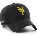 czarna-regulowana-czapka-z-zakrzywionym-daszkiem-clean-up-eight-bit-hero-new-york-mets-mlb-od-47-brand