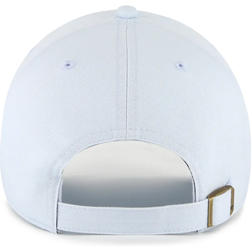 cappellino-curvo-blu-regolabile-con-logo-blu-clean-up-no-loop-label-dei-los-angeles-dodgers-mlb-di-47-brand