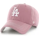 petten-gebogen-roze-verstelbare-band-clean-up-contrast-stitch-van-los-angeles-dodgers-mlb-van-47-brand