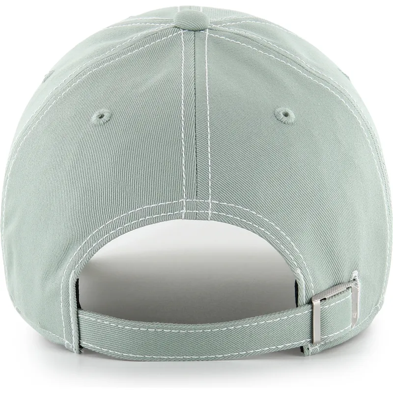 gron-justerbar-curved-kasket-clean-up-contrast-stitch-fra-los-angeles-dodgers-mlb-fra-47-brand