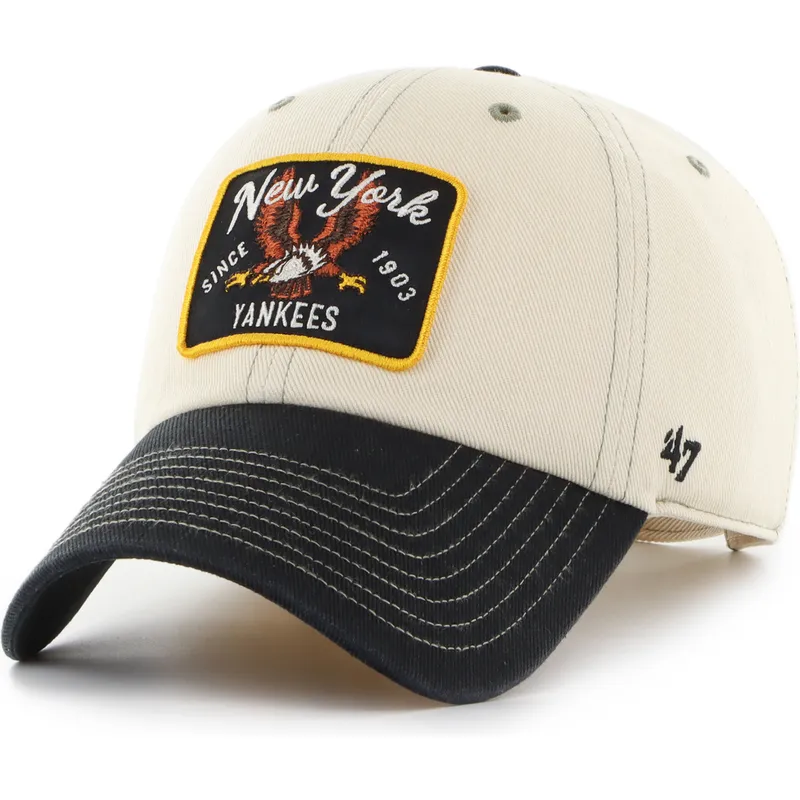 petten-gebogen-beige-verstelbaar-clean-up-keepsake-van-new-york-yankees-mlb-van-47-brand petten-gebogen-beige-verstelbaar-clean-up-keepsake-van-new-york-yankees-mlb-van-47-brand