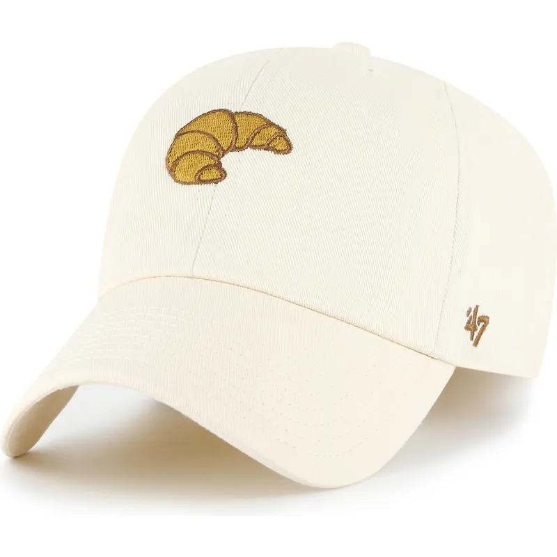 petten-gebogen-beige-verstelbaar-croissant-cookie-clean-up-food-base-runner-icon-van-47-brand