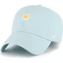 petten-gebogen-blauw-verstelbaar-flower-clean-up-nature-base-runner-icon-van-47-brand