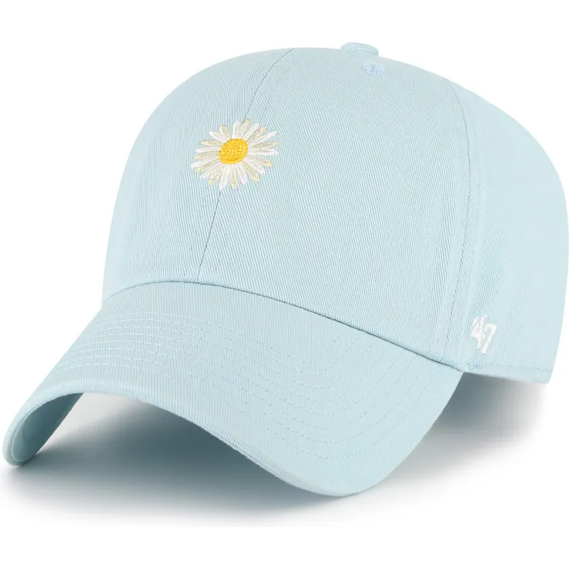 petten-gebogen-blauw-verstelbaar-flower-clean-up-nature-base-runner-icon-van-47-brand