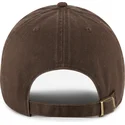cappellino-curvo-marrone-regolabile-coffee-hat-phrase-clean-up-base-runner-icon-di-47-brand