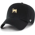 petten-gebogen-zwart-verstelbaar-clean-up-dog-base-runner-icon-van-47-brand
