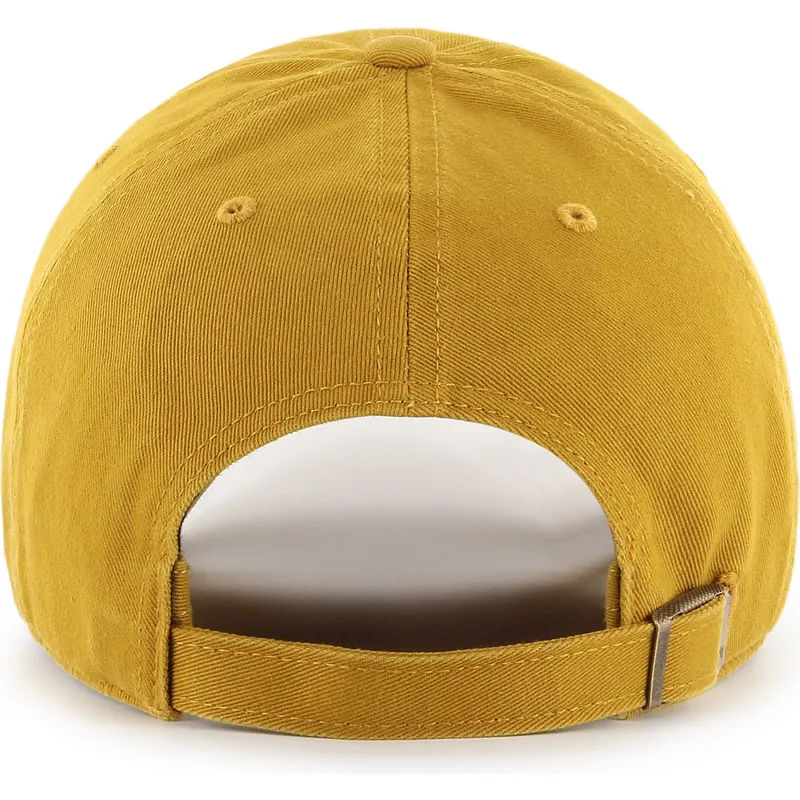 petten-gebogen-geel-verstelbaar-clean-up-flat-gold-van-new-york-yankees-mlb-van-47-brand