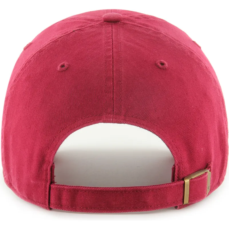 petten-gebogen-rood-verstelbare-band-clean-up-van-new-york-yankees-mlb-van-47-brand