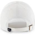 47-brand-curved-brim-white-logo-clean-up-new-york-yankees-mlb-white-adjustable-cap