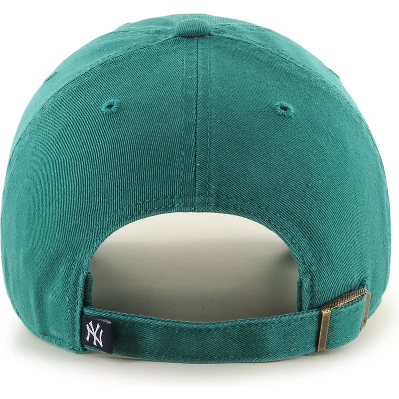 gorra-curva-verde-ajustable-clean-up-tailgate-teal-de-new-york-yankees-mlb-de-47-brand