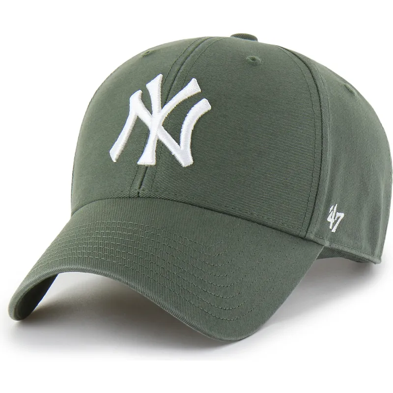 cappellino-curvo-verde-regolabile-mvp-legend-dei-new-york-yankees-mlb-di-47-brand
