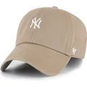 brun-justerbar-buet-kasket-clean-up-base-runner-fra-new-york-yankees-mlb-af-47-brand