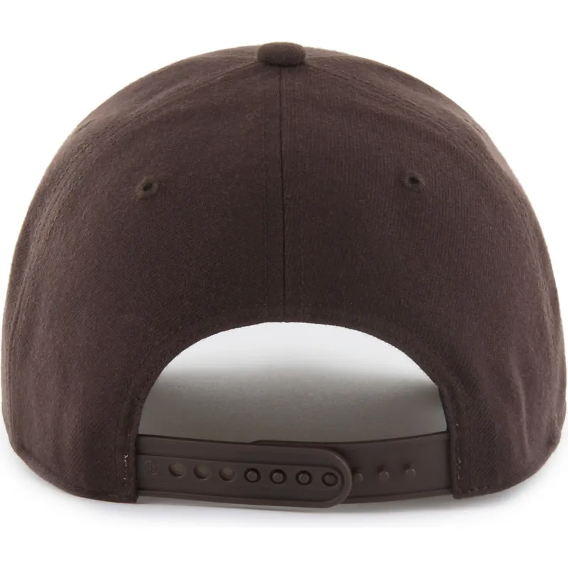 cappellino-curvo-marrone-snapback-con-logo-verde-mvp-dei-new-york-yankees-mlb-di-47-brand