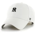 petten-gebogen-beige-snapback-mvp-base-runner-van-new-york-yankees-mlb-van-47-brand