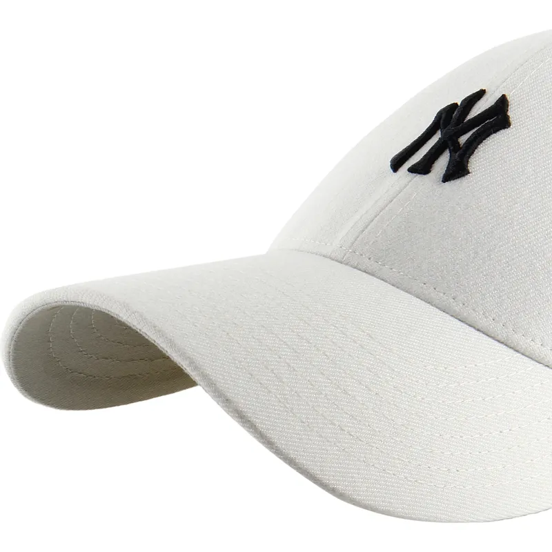petten-gebogen-beige-snapback-mvp-base-runner-van-new-york-yankees-mlb-van-47-brand