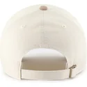petten-gebogen-beige-verstelbaar-clean-up-two-tone-no-loop-label-van-new-york-yankees-mlb-van-47-brand