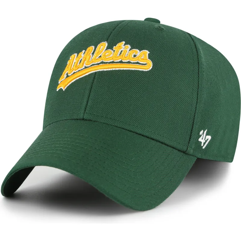 gron-justerbar-kurvet-kasket-mvp-ballpark-script-shot-fra-oakland-athletics-mlb-fra-47-brand