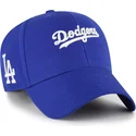 petten-gebogen-blauw-verstelbare-band-mvp-ballpark-script-shot-van-los-angeles-dodgers-mlb-van-47-brand